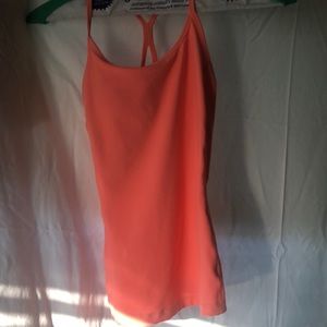 Women’s coral tank top